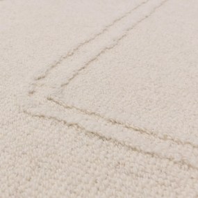 Krémovobiely ručne tkaný vlnený koberec 160x230 cm Ada – Asiatic Carpets