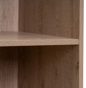 Otvorená modulárna skriňa v dekore duba v prírodnej farbe 60x180x45 cm Modular – Casa Selección