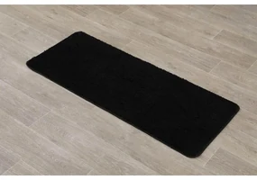 TENDANCE Predložka do kúpeľne Marlet, 50x120 cm, čierna
