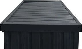 Záhradný domček BestBerg ZS-25A / 1,1 m² / 81 × 140 × 180 cm / antracitová