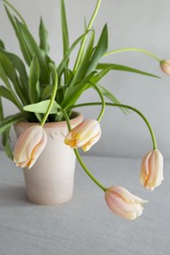 Malý kvetináč Københavner vysoký s podstavcom 18 cm ružový