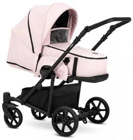 Kočík Kunert Roy black frame 2v1 - pink