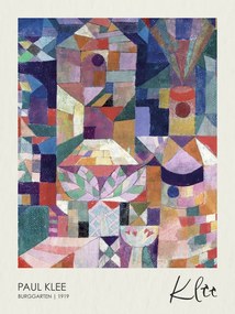 Obrazová reprodukcia Burggarten (1919), Paul Klee