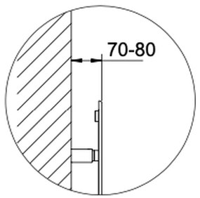 Cordivari Sfere - Okrúhly radiátor, 1kus, priemer 496 mm, biela lesklá 3540806100211 R01