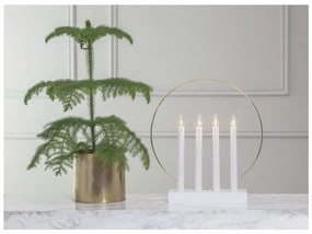 Biela svetelná dekorácia Glossy – Star Trading