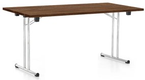 Skladací stôl 160 x 80 cm, dub silverjack