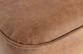 BePurehome Vogue kožená barová a pultová stolička - Koňak, Pultová