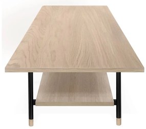 Konferenčný stolík s doskou v dubovom dekore v prírodnej farbe 60x120 cm Jugend - Woodman