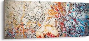 Obraz - Mozaiková abstrakcia (120x50 cm)