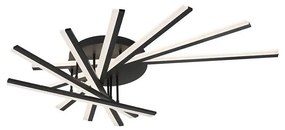 LED Stmievateľný prisadený luster LED/120W/230V 3000-6500K + diaľkové ovládanie