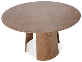 Okrúhly jedálenský stôl v dekore duba ø 120 cm Zuri – MOME