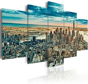 Obraz - NY: Dream City Veľkosť: 100x50, Verzia: Na talianskom plátne