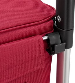 Nákupný vozík 3 v 1 – objem 56 l, červený