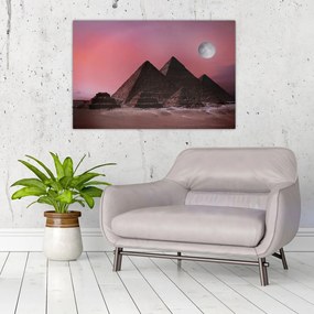 Obraz - Pyramídy Giza, Egypt (90x60 cm)