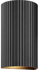 Brilliant - Nástenné svietidlo UNDULA 2xGU10/10W/230V čierna