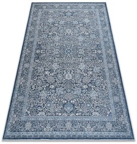 Koberec ANTIGUA 518 74 KB500 OSTA - Kvety / rám, granátový
