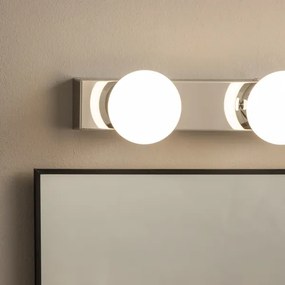 Brilagi - LED zrkadlové osvetlenie do kúpeľne HOLLYWOOD 4xLED/3W/230V IP44 chróm