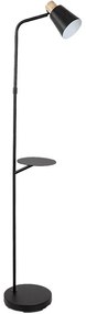 Rabalux 74229 - Stojacia lampa AZIM 1xE27/40W/230V čierna RL74229