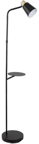 Rabalux 74229 - Stojacia lampa AZIM 1xE27/40W/230V čierna RL74229
