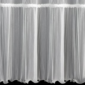 ZÁCLONA NA KRÚŽKOCH HANA 140X250 CM CM BIELA