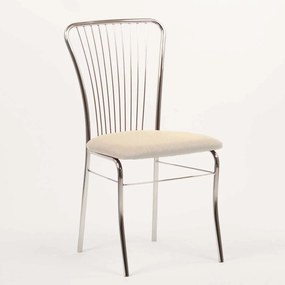 Stima Stolička IRINA chrom Vyberte látku ->: LUX Cappuccino 24