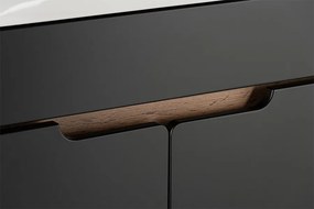 Comodo Kúpeľňová skrinka s keramickým umývadlom Alek 60-2D