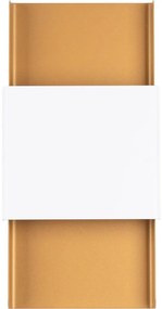 Sollux SL.1353 - Nástenné svietidlo DURLIN 2xG9/8W/230V zlatá/biela