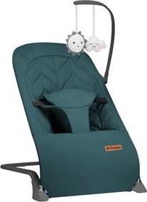 Detské hojdacie kreslo Moon 10 zelené