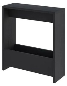 Odkladací stolík Houseland Simpi dub čierny