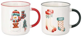 Porcelánový hrnček Christmas2 300 ml sada 2ks