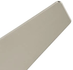 Kichler KLF-JADE-60-BN - LED Stmievateľný ventilátor JADE 18W/230V strieborná + DO