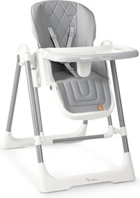 Detská stolička 3v1 Nukido Elite - sivá