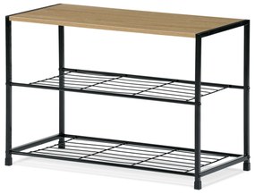 Botník dvojúrovňový Autronic GD-413 OAK, 63cm