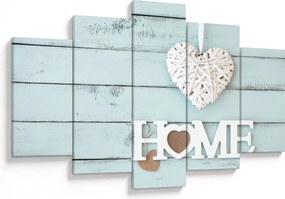 Obraz - I love home (150x105 cm)