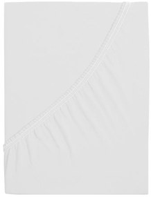 Jersey plachta z mako bavlny LUXORA 180x200 cm biele