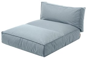 Svetlomodré polstrované záhradné ležadlo STAY – Blomus