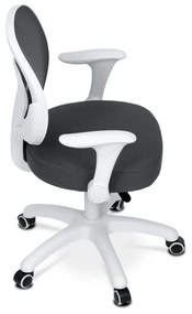 Autronic KA-K1062 GREY Kancelárska stolička, sivá