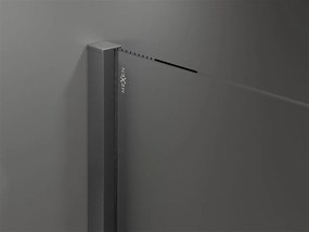 Mexen Velar, posuvné dvere typu Walk-in 70x200 cm, 8mm číre sklo, grafitová matná, 871-070-000-03-66