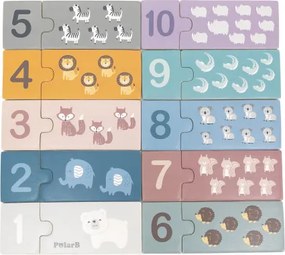 Puzzle s číslami Viga 44071 PolarB