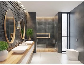 Searchlight 27981SB - Nástenné svietidlo SCOPE 1xG9/7W/230V IP44 mosadz