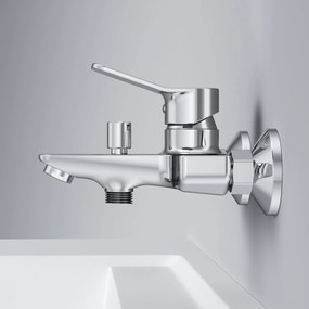 Vaňová a sprchová batéria AM.PM X-Joy FXA10000 jednopáková, chróm