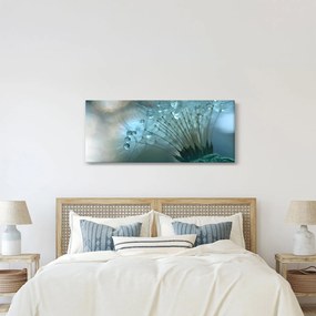 Obraz - Púpava - petrolej (120x50 cm)