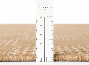 Ted Baker, Behúň Ted Baker Haringey 106386 Natural White, 80x200, béžová, chodba / predsieň
