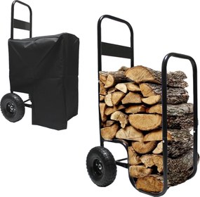 GARDEN LINE Vozík na palivové drevo – nosnosť 60 kg REA2537
