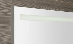 Sapho Sapho, BRETO LED podsvietené zrkadlo, sklenená polica, 1000x608mm, BT100