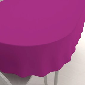 Biante Dekoračný oválny obrus Rongo RG-092 Purpurový 140x200 cm