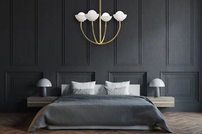 Toolight Toolight, stropné svietidlo 4xG9 APP1200-CP, zlatá-biela, OSW-04590