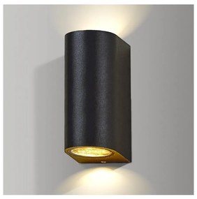 Azzardo AZ2178 - Vonkajšie nástenné svietidlo RIMINI 2xGU10/35W/230V IP54