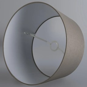 Moderné závesné svietidlo biele s tienidlom 45 cm taupe - Combi 1