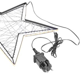 Brilagi - LED vonkajšia vianočná dekorácia LED/2,6W/230V IP44 47x45 cm hviezda